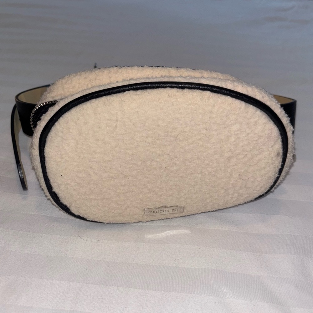 Madden Girl Sherpa Belt Bag